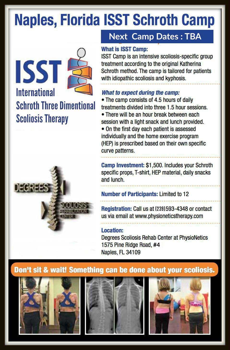 ISST Schroth Camp for Scoliosis