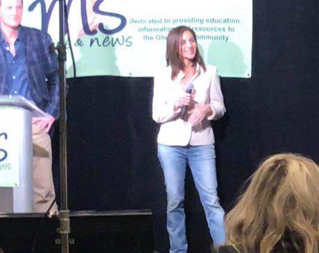 MS affecting walking and movement lecture.